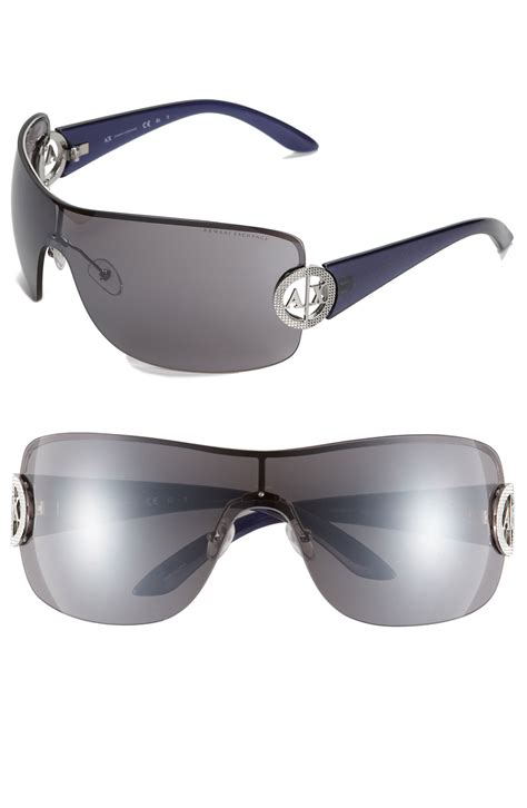 shield armani exchange sunglasses|armani exchange sunglasses replacement lenses.